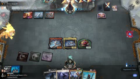 Watch MTG Arena Video Replay - Slimefoot and Squee by saitama VS Niv-Mizzet, Parun by Silandur - Historic Brawl