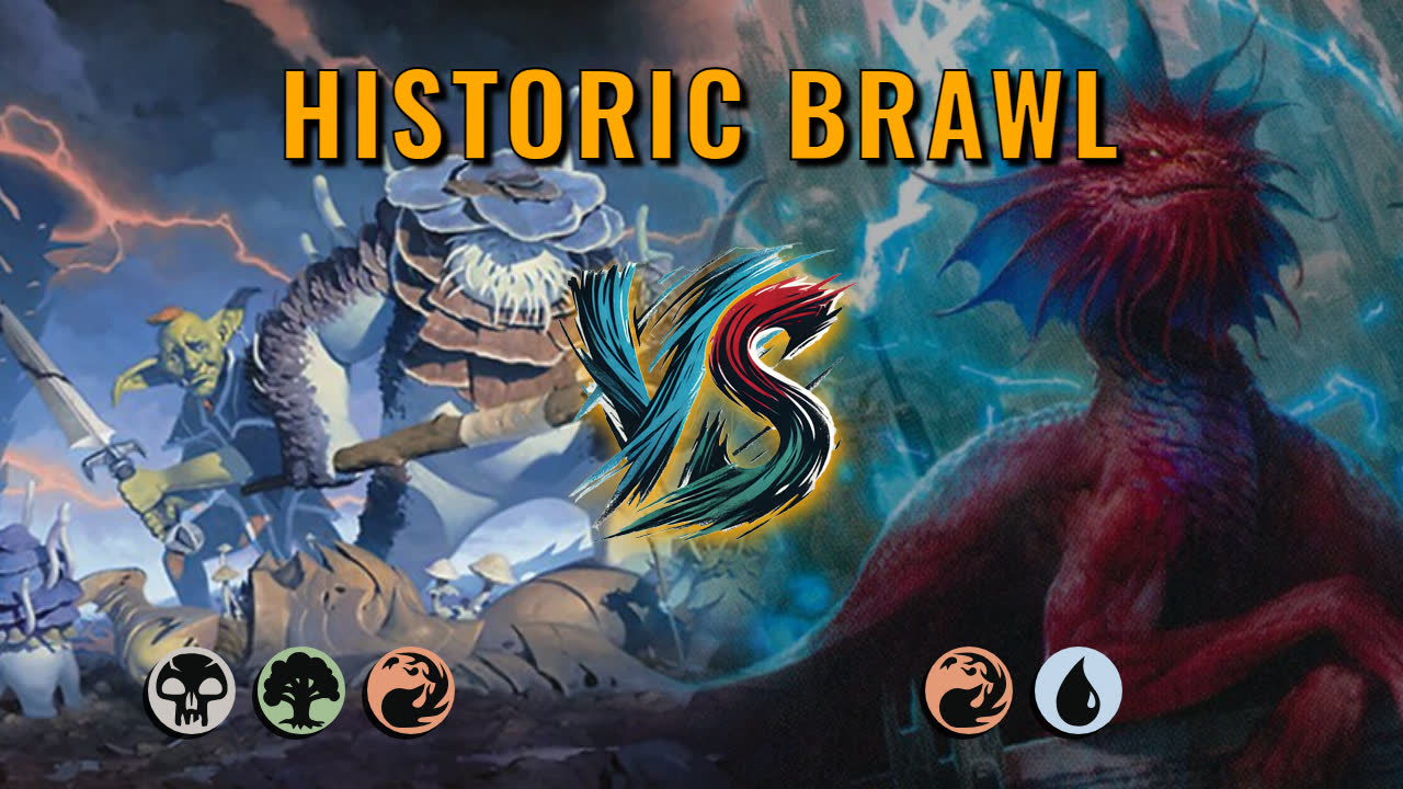 Watch MTG Arena Historic Brawl Video - Slimefoot and Squee by saitama VS Niv Mizzet, Parun by Silandur - d00d85