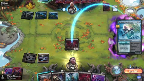 Watch MTG Arena Video Replay - Mono Black Midrange by Warped Concept VS Mono Blue Control by Mithyus - MWM Standard Pauper