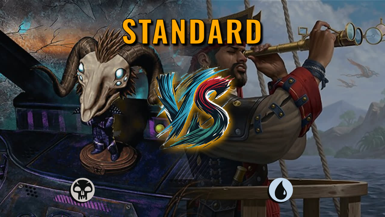 Watch MTG Arena Standard Video - Mono Black Midrange by Warped Concept VS Mono Blue Control by Mithyus - 0ae85e