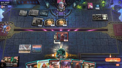 Watch MTG Arena Video Replay - Boros Aggro by CunicoliGoblin VS Azorius Aggro by Rolo_Wiz87 - Standard Play