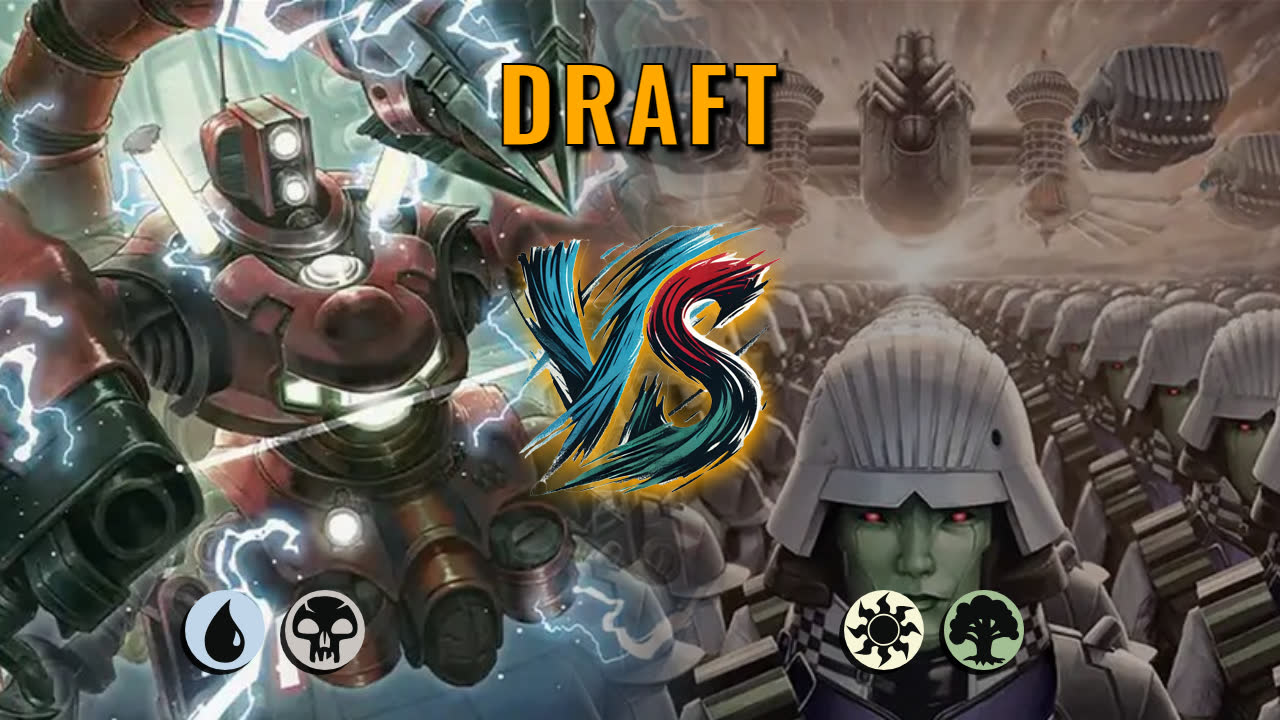 Watch MTG Arena Draft Video - Dimir Midrange by DamienF16 VS Selesnya Aggro by YoungMoney - 34c124