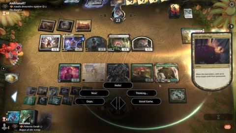 Watch MTG Arena Video Replay - Azusa, Lost but Seeking by saitama VS Amalia Benavides Aguirre by Andriana87 - Historic Brawl