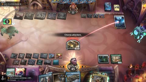 Watch MTG Arena Video Replay - Borborygmos and Fblthp by Warped Concept VS Ugin, Eye of the Storms by siurk - Historic Brawl