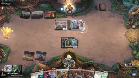 Watch MTG Arena Video Replay - Boros Aggro by saitama VS Boros Aggro by Pokky - Premier Draft