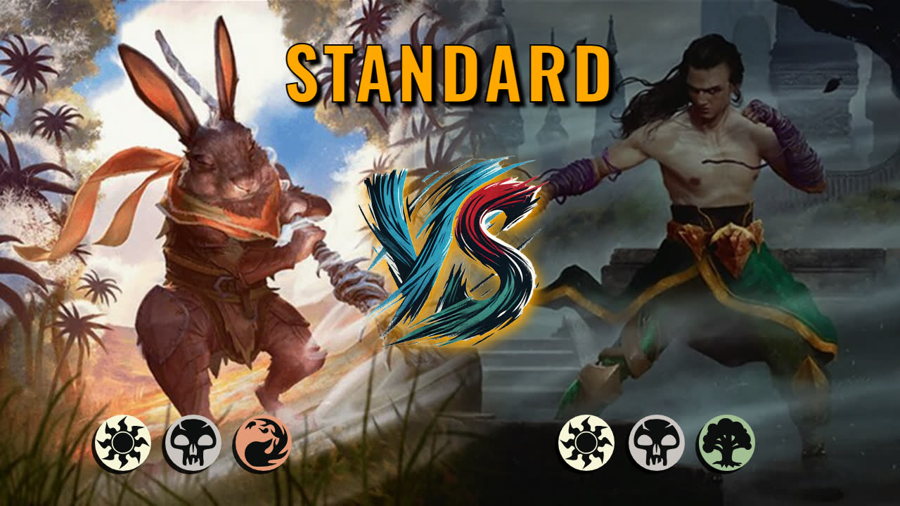 Watch MTG Arena Standard Video - Mardu Midrange by GBThundaII VS Abzan Midrange by MangoGem - 11b18e