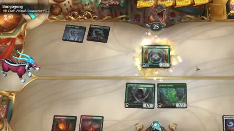 Watch MTG Arena Video Replay - Etali, Primal Conqueror by saitama VS Etali, Primal Conqueror by Bongogong - Historic Brawl