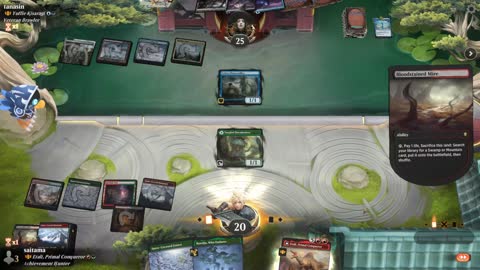 Watch MTG Arena Video Replay - Etali, Primal Conqueror by saitama VS Yuriko, the Tiger's Shadow by tanasin - Historic Brawl