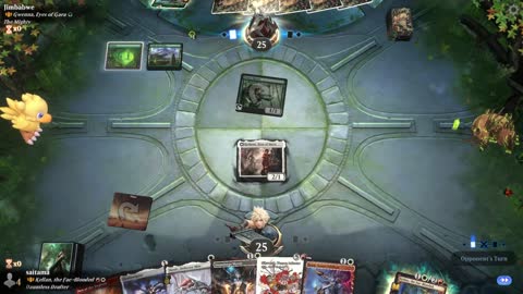 Watch MTG Arena Video Replay - Kellan, the Fae-Blooded // Birthright Boon by saitama VS Gwenna, Eyes of Gaea by Jimbabwe - Historic Brawl