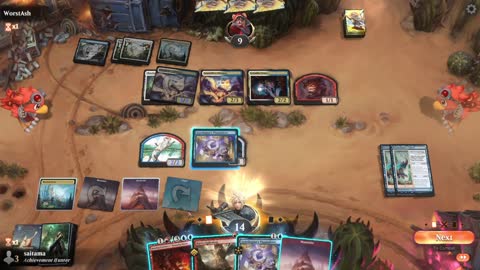 Watch MTG Arena Video Replay - Izzet Control by saitama VS Azorius Aggro by WorstAsh - Alchemy Play