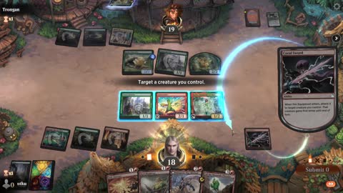 Watch MTG Arena Video Replay - Gruul Midrange by utku VS Gruul Aggro by Trongan - Jump In