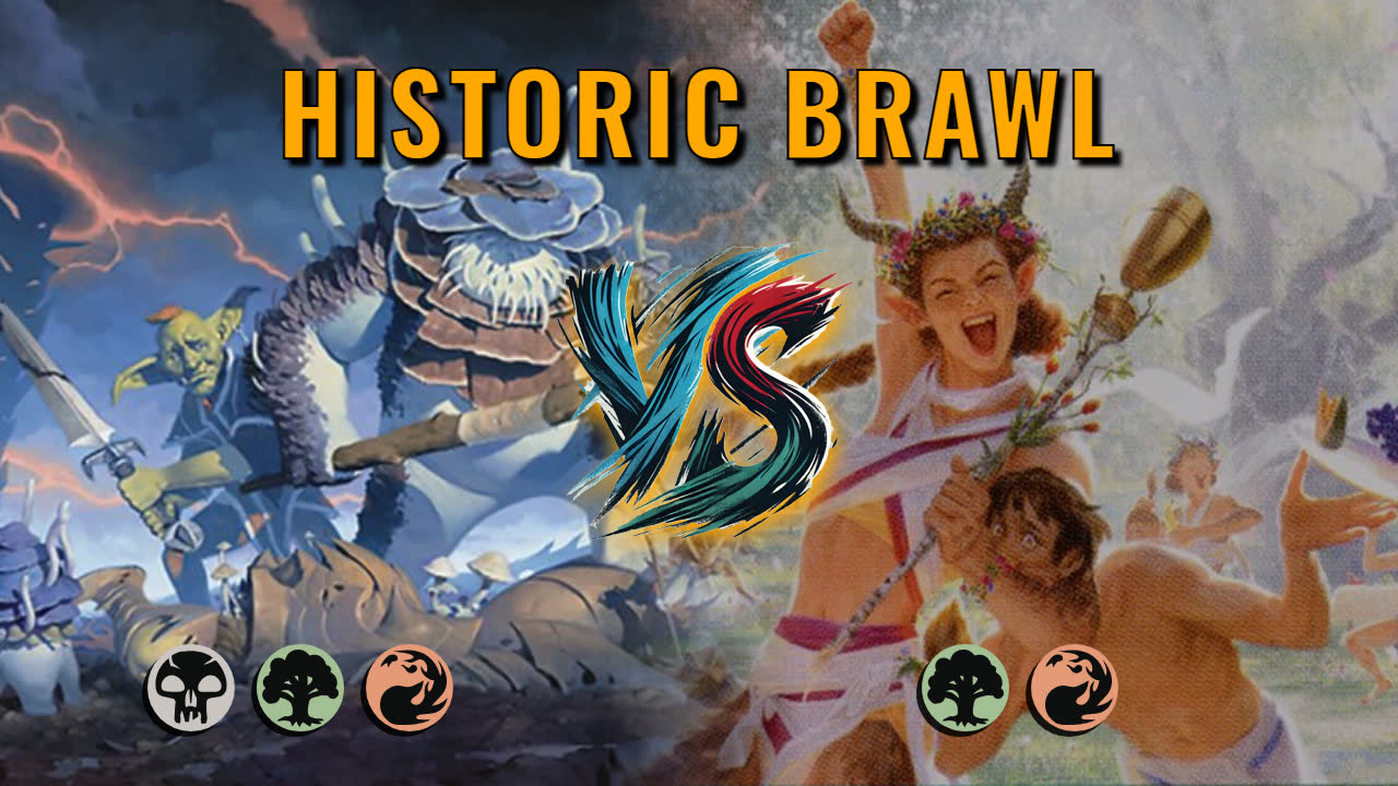 Watch MTG Arena Historic Brawl Video - Slimefoot and Squee by saitama VS Gallia of the Endless Dance by Darkricou23 - b16323