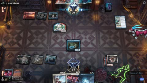 Watch MTG Arena Video Replay - Azorius Midrange by DamienF16 VS Izzet Aggro by el senor dilatas - Traditional Standard Ranked