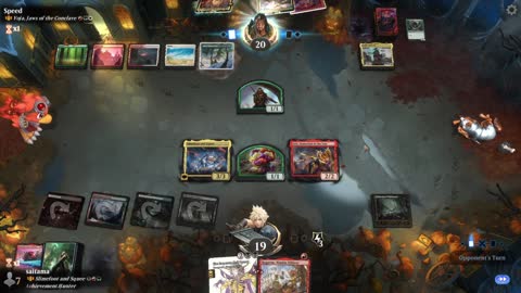 Watch MTG Arena Video Replay - Slimefoot and Squee by saitama VS Voja, Jaws of the Conclave by Speed - Historic Brawl