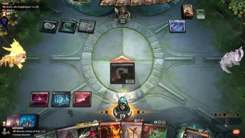 Watch MTG Arena Video Replay - Rowan, Scion of War by saitama VS Kotis, the Fangkeeper by cour___! - Historic Brawl
