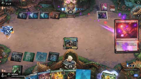 Watch MTG Arena Video Replay - Sultai Midrange by saitama VS Rakdos Aggro by プッチ - Premier Draft
