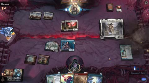 Watch MTG Arena Video Replay - Izzet Midrange by CunicoliGoblin VS Mono White Aggro by Msesenta - Alchemy Play