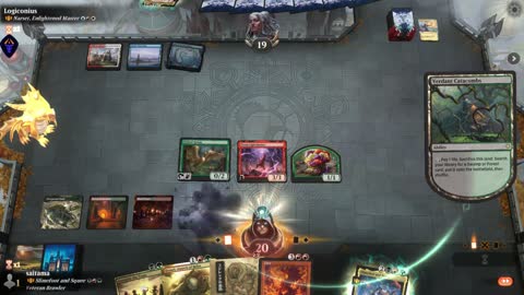 Watch MTG Arena Video Replay - Slimefoot and Squee by saitama VS Narset, Enlightened Master by Logiconius - Historic Brawl