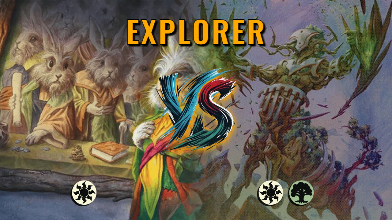 Watch MTG Arena Pioneer Video - Mono White Midrange by DeadWeight VS Selesnya Aggro by Kalziea - 6ccfb1