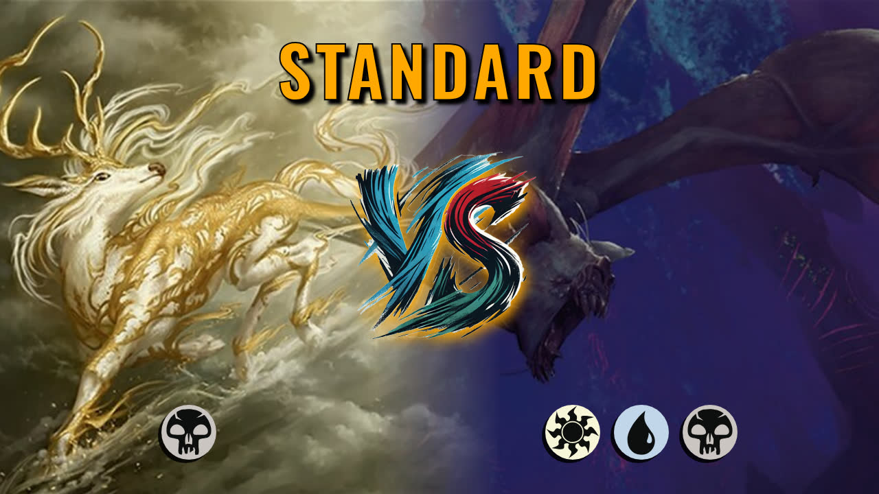 Watch MTG Arena Standard Video - Mono Black Aggro by Numbskull VS Esper Midrange by scelahs - 4b53e3