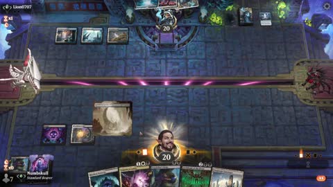 Watch MTG Arena Video Replay - Orzhov Midrange by Numbskull VS Azorius Midrange by Lion0707 - Traditional Standard Ranked
