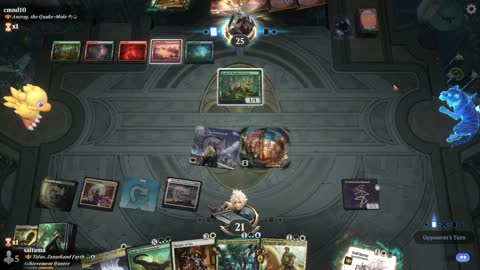 Watch MTG Arena Video Replay - Thrasios, Triton Hero by saitama VS Anzrag, the Quake-Mole by cmnd10 - Historic Brawl