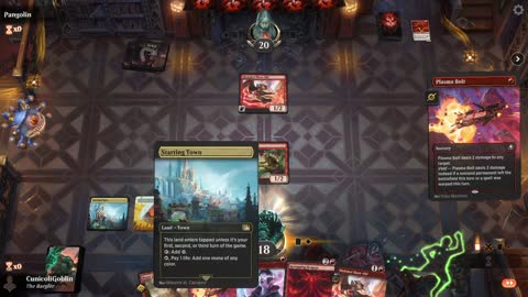 Watch MTG Arena Video Replay - Boros Aggro by CunicoliGoblin VS Mono Red Aggro by Pangolin - Standard Play