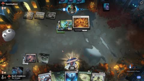 Watch MTG Arena Video Replay - Simic Control by Hawk Atankewo VS Selesnya Aggro by QuestingBeast - Historic Ranked