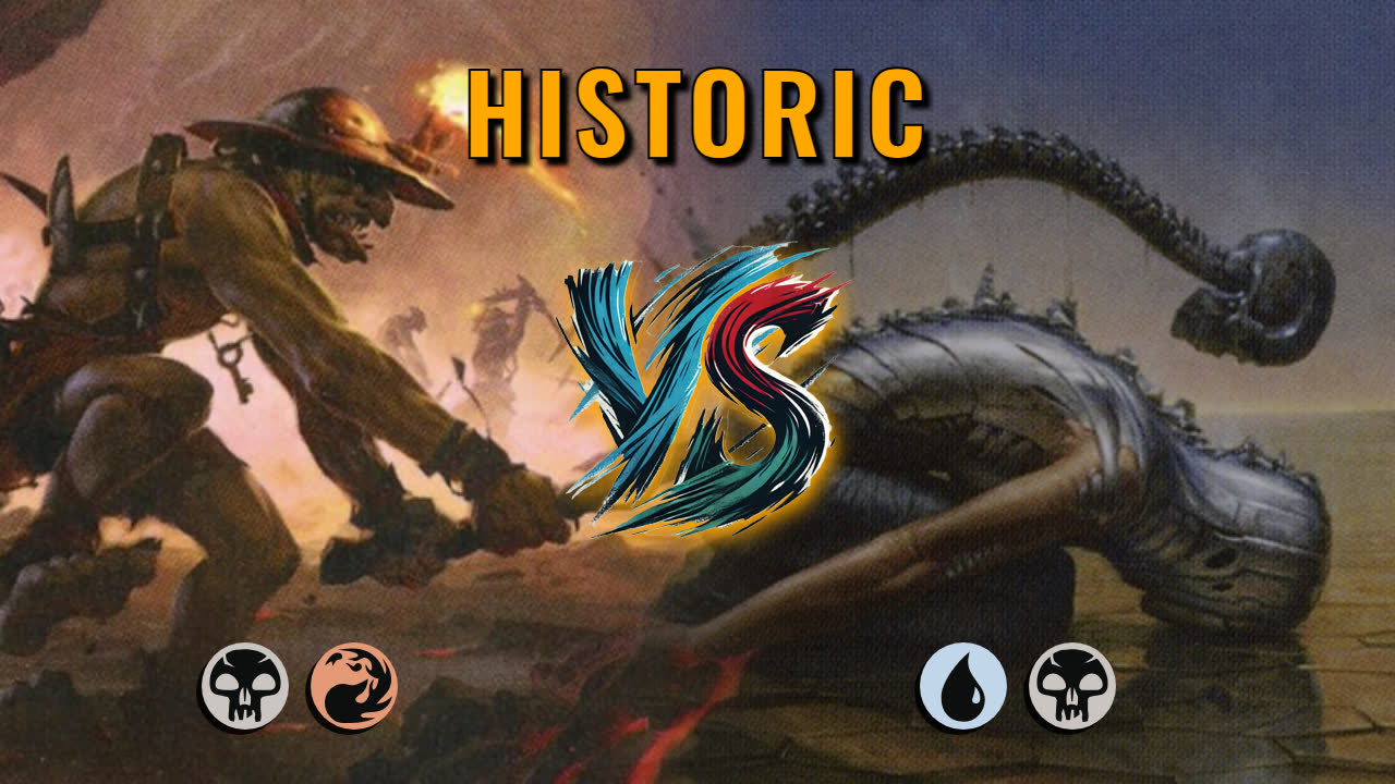 Watch MTG Arena Historic Video - Rakdos Aggro by CunicoliGoblin VS Dimir Control by Icedrow - 6a39eb