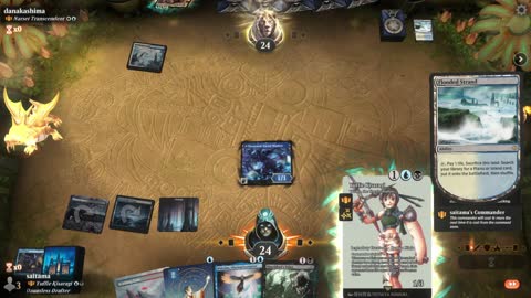 Watch MTG Arena Video Replay - Yuriko, the Tiger's Shadow by saitama VS Narset Transcendent by danakashima - Historic Brawl