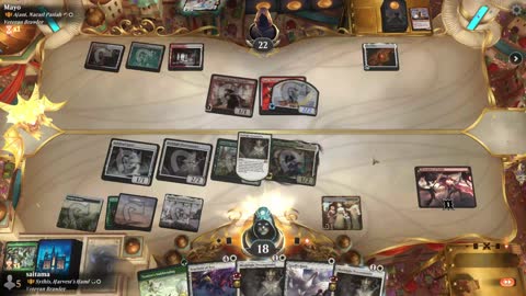 Watch MTG Arena Video Replay - Sythis, Harvest's Hand by saitama VS Ajani, Nacatl Pariah // Ajani, Nacatl Avenger by Mayo - Historic Brawl