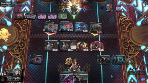 Watch MTG Arena Video Replay - Mono Black Aggro by CunicoliGoblin VS Golgari Aggro by Tronstoner - MWM Standard Pauper