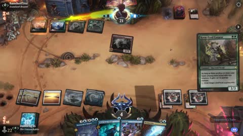 Watch MTG Arena Video Replay - Azorius Control by DamienF16 VS Gruul Midrange by hanshotf1rst - Traditional Standard Ranked