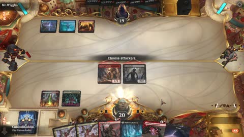 Watch MTG Arena Video Replay - Rakdos Aggro by CunicoliGoblin VS Izzet Control by Mr.Wiggles - Traditional Historic Play
