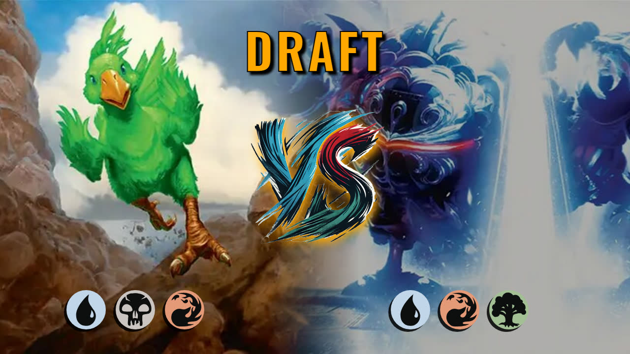 Watch MTG Arena Draft Video - Grixis Aggro by saitama VS Temur Midrange by Jush - 232c7b