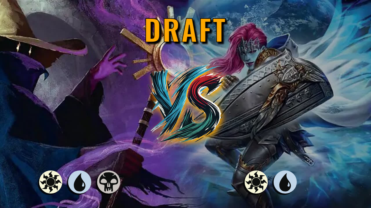 Watch MTG Arena Draft Video - Esper Midrange by saitama VS Azorius Midrange by RedNinja636 - 020372