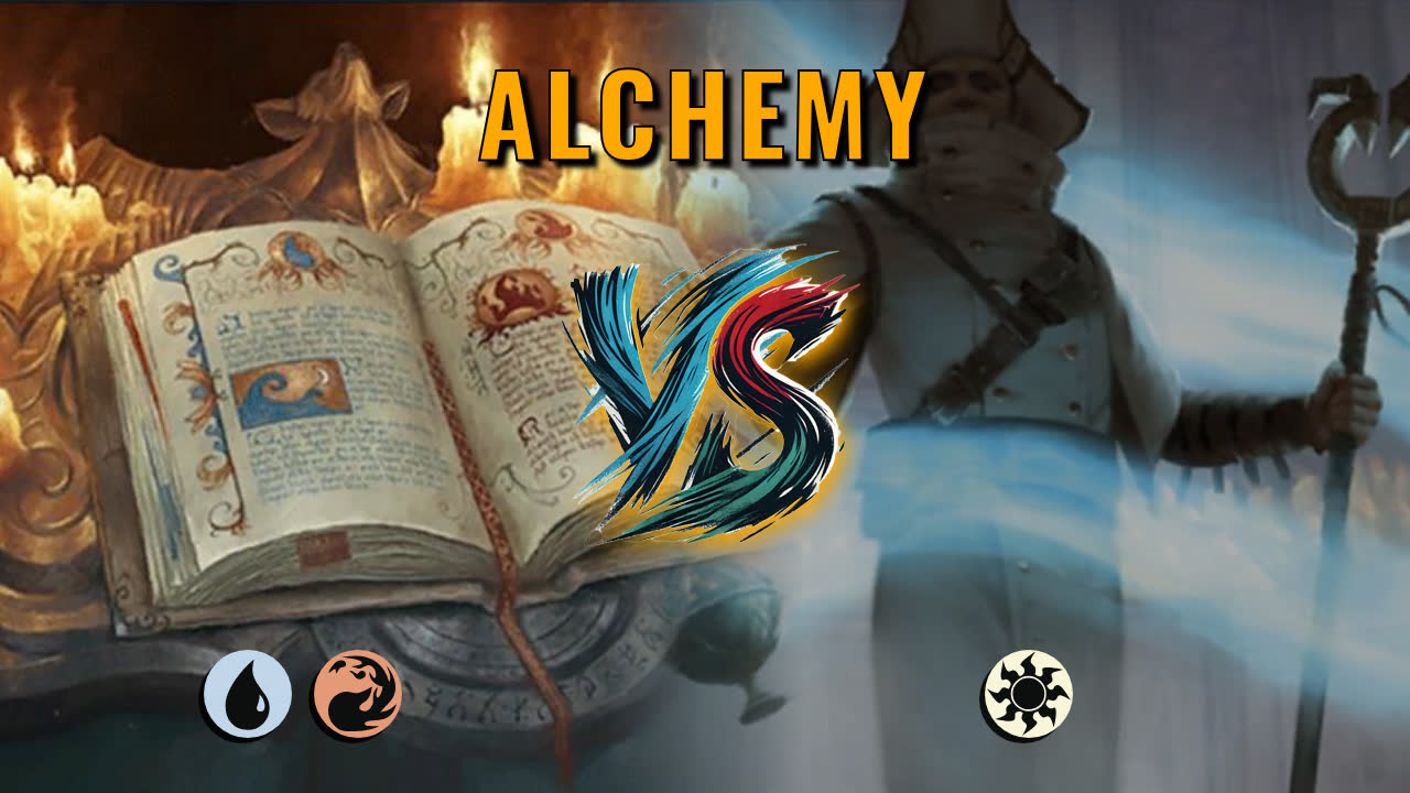 Watch MTG Arena Alchemy Video - Izzet Midrange by CunicoliGoblin VS Mono White Aggro by BigChimpEnergy - 3c2abe