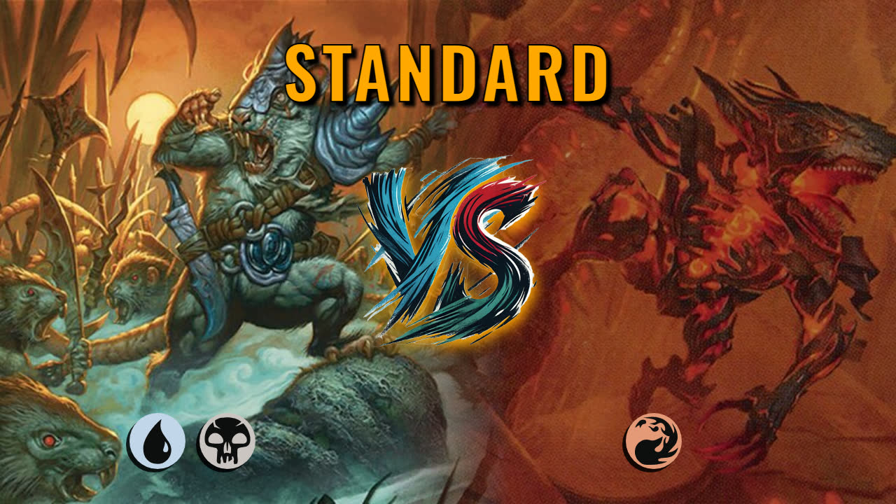 Watch MTG Arena Standard Video - Dimir Aggro by Shurrikane VS Mono Red Aggro by Sley - 6a9499