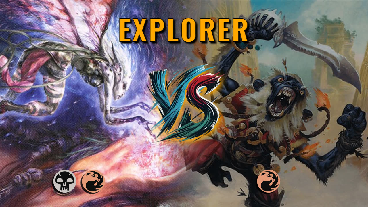 Watch MTG Arena Explorer Video - Rakdos Midrange by HamHocks42 VS Mono Red Aggro by Nawo - 70ca9a