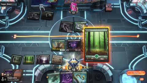 Watch MTG Arena Video Replay - Golgari Midrange by DamienF16 VS Golgari Aggro by Sugar_heart - Premier Draft