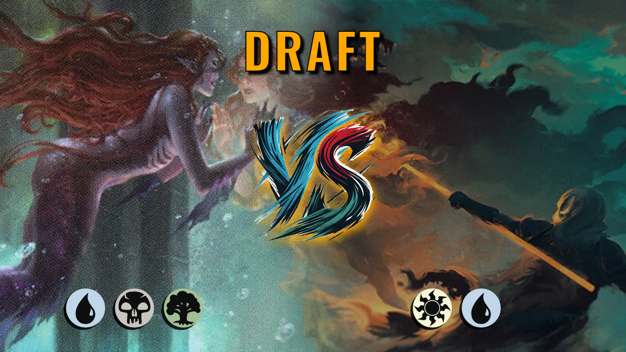 Watch MTG Arena Draft Video - Sultai Midrange by DamienF16 VS Azorius Midrange by Mindslicer - 7a662e
