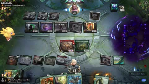 Watch MTG Arena Video Replay - Etali, Primal Conqueror by saitama VS Yawgmoth, Thran Physician by PabloDiablo - Historic Brawl