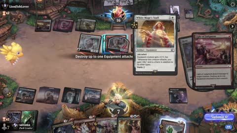 Watch MTG Arena Video Replay - Grixis Midrange by saitama VS Boros Aggro by LionFishLover - Premier Draft