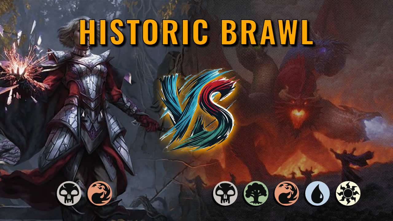 Watch MTG Arena Historic Brawl Video - Rowan, Scion of War by saitama VS Tiamat by Diegusdream - 98481c