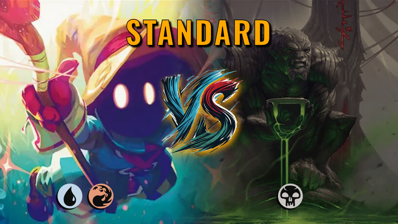 Watch MTG Arena Standard Video - Izzet Midrange by CunicoliGoblin VS Mono Black Control by riverakias - 3bee5d