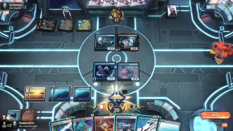 Watch MTG Arena Video Replay - Azorius Midrange by DamienF16 VS Dimir Midrange by Grimmnyr - Premier Draft