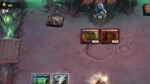 Watch MTG Arena Video Replay - Dimir Aggro by Shurrikane VS Mono Red Aggro by Dill - Standard Ranked