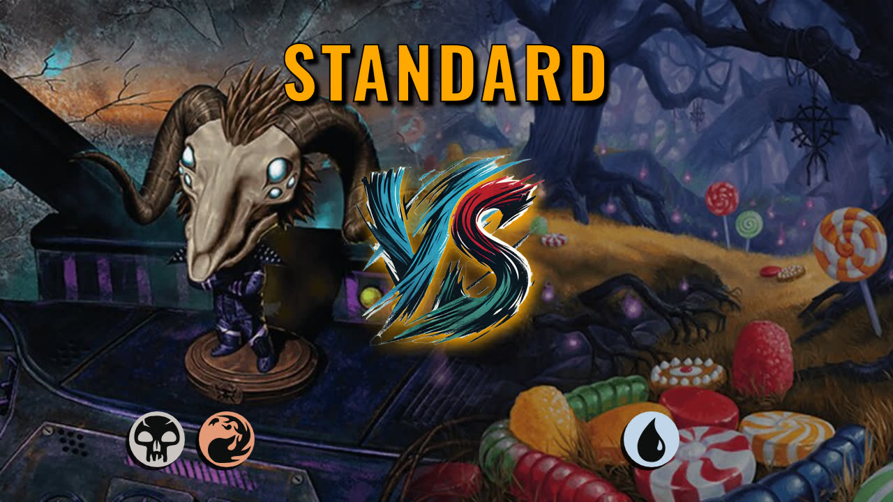 Watch MTG Arena Standard Video - Rakdos Midrange by Numbskull VS Mono Blue Midrange by nununu - c526f0