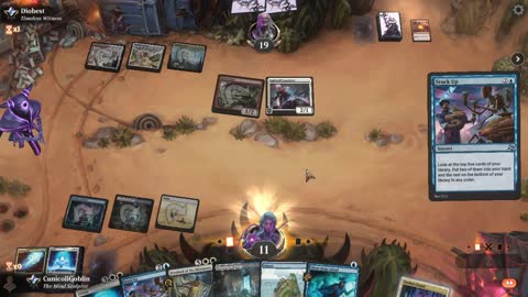 Watch MTG Arena Video Replay - Azorius Control by CunicoliGoblin VS Boros Aggro by Diobest - Standard Ranked