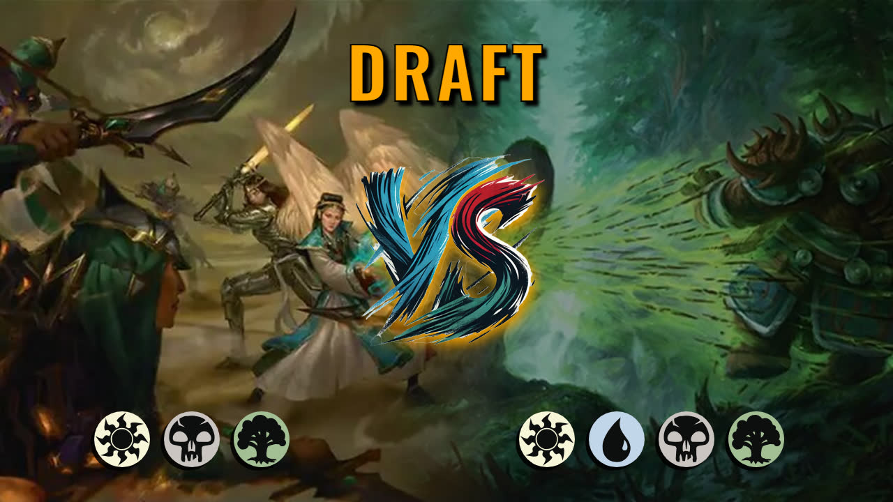 Watch MTG Arena Draft Video - Abzan Midrange by Hawk Atankewo VS WUBG Midrange by Zinzinzor - 1822cc